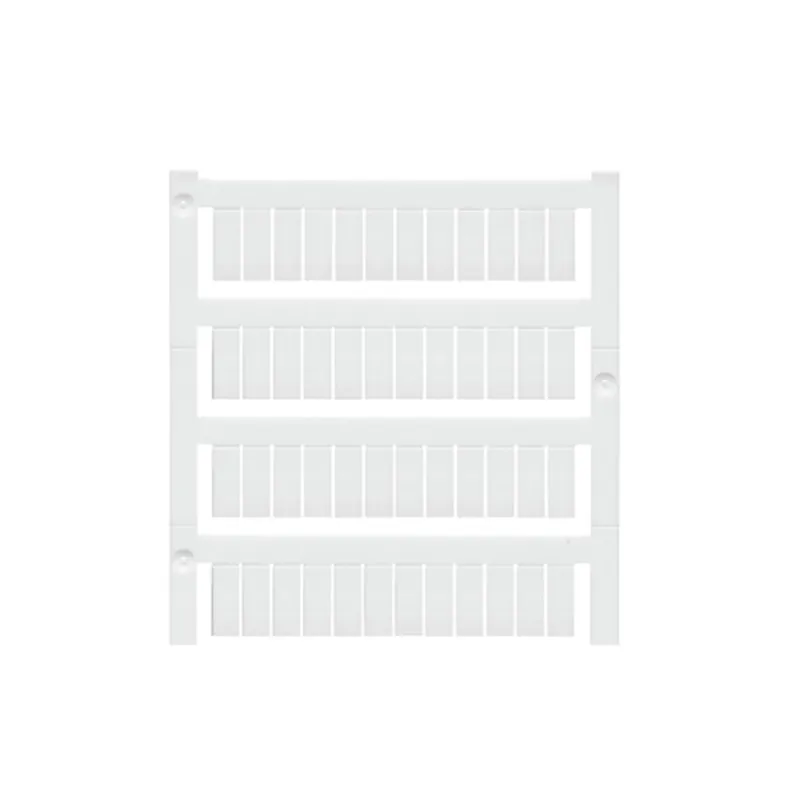 Premium Terminal Block, Marker, 12mm x 5mm, White, Fits Allen Bradley