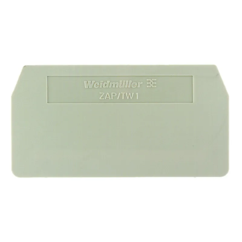 Terminal Block, End Plate, Dark Beige, Z-Series Popular