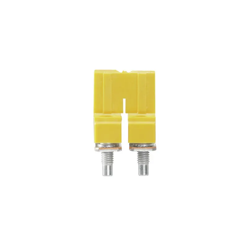 Viral Terminal Block, Cross Connector, 2P, W-Series, Yellow