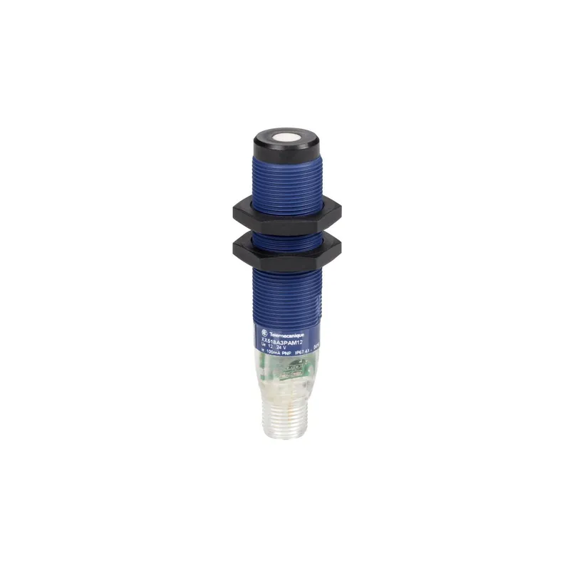 Proximity Sensor, Virtu, NPN Sinking, 12/24VDC, 40mA, Barrel Mount Professional Grade