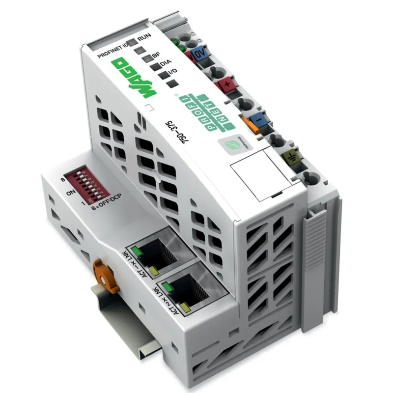Modern Fieldbus Coupler PROFINET IO; 3rd Generation; Ext. Temperature; Advanced, 750-375/025-000