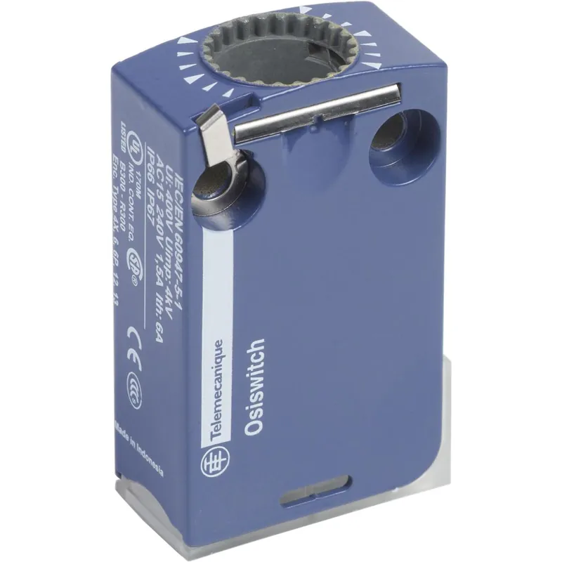 Professional Grade Limit Switch Body Only, 2P, 1NO/1NC, Plug-In, 10A, 300VAC