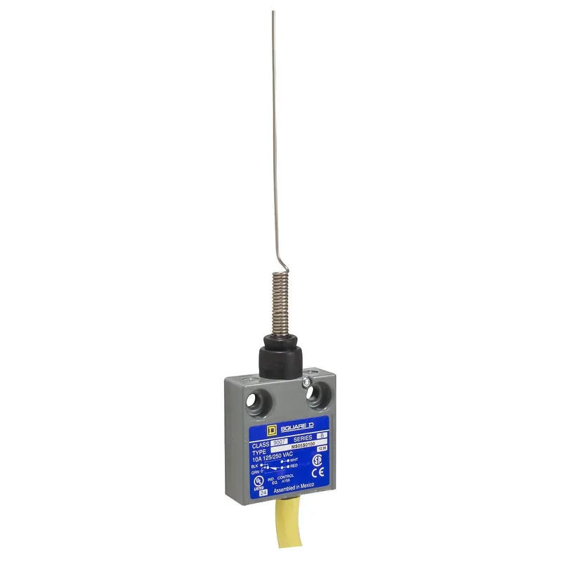 Limit Switch, Miniature, 10A, 240VAC, 5A, 28VDC, Whisker Actuator Limited Offer