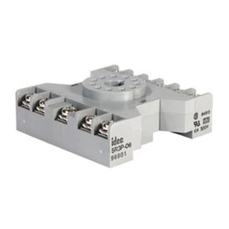 Grab Now Socket, 11-Pin, Screw Clamp Terminal, for SR Series Relay