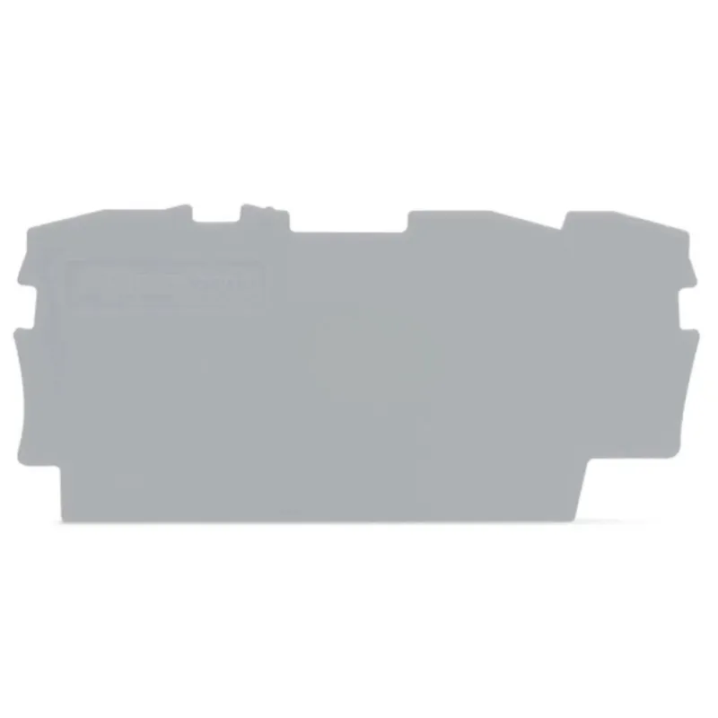 2002-1391 END / INTERMEDIATE PLATE GRAY 25/PKG Certified