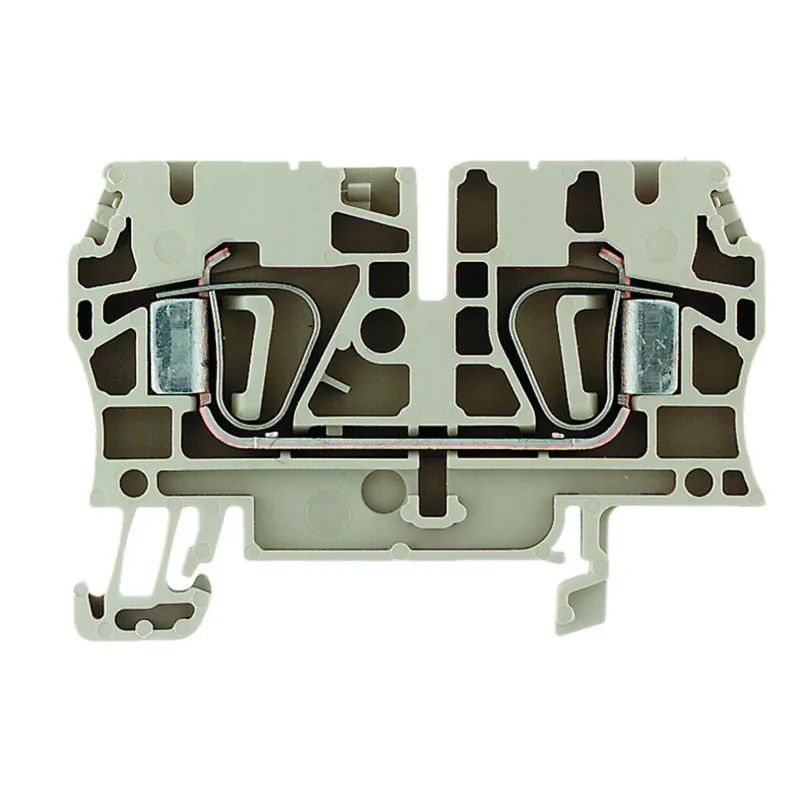 Terminal Block, Feed Through, 4mm, Dark Beige, Z-Series Top Rated