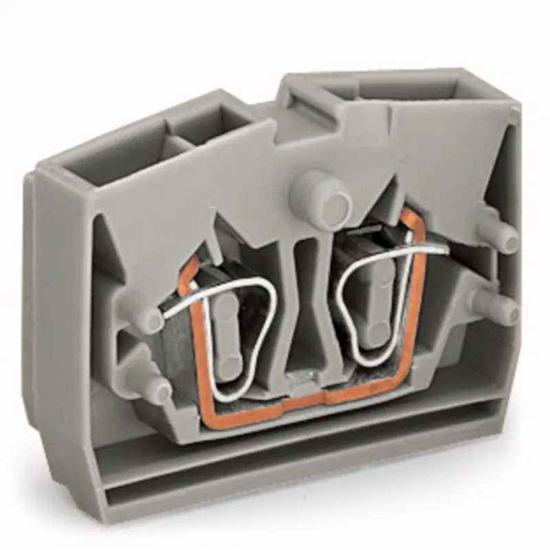 Seasonal Sale Center Terminal Block, 28 - 12 AWG, 24A, 800V