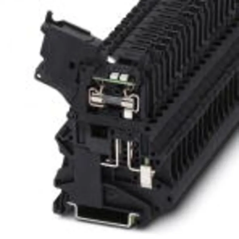 Terminal Block, Fused, Type G, 5 x 20mm, LED Indicator, 12-30V AC/DC Worldwide Shipping