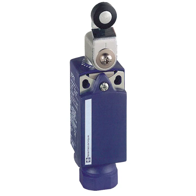 Latest Limit switch, Limit switches XC Standard, XCKP, thermoplastic roller lever, 1NC+1 NO, snap, 1/2NPT