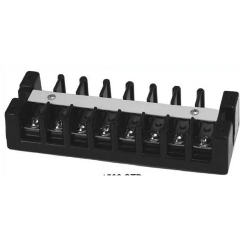Exclusive Terminal Block, 2P, 30A, 600V AC/DC, Phenolic, Screw Connection