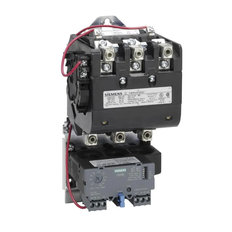 Fresh Stock Starter, 90A, Size 3, 3PH, Open, 120/240VAC Coil, 600VAC Rated