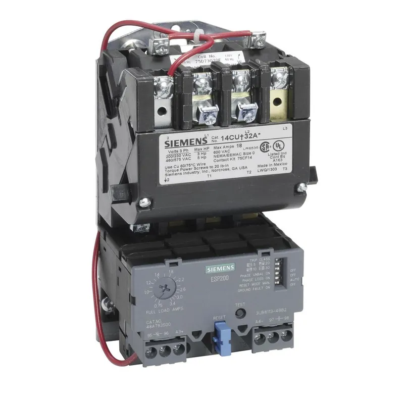 Top Rated Starter,FVNR SZ0,3-12Amps,Open,120/240V