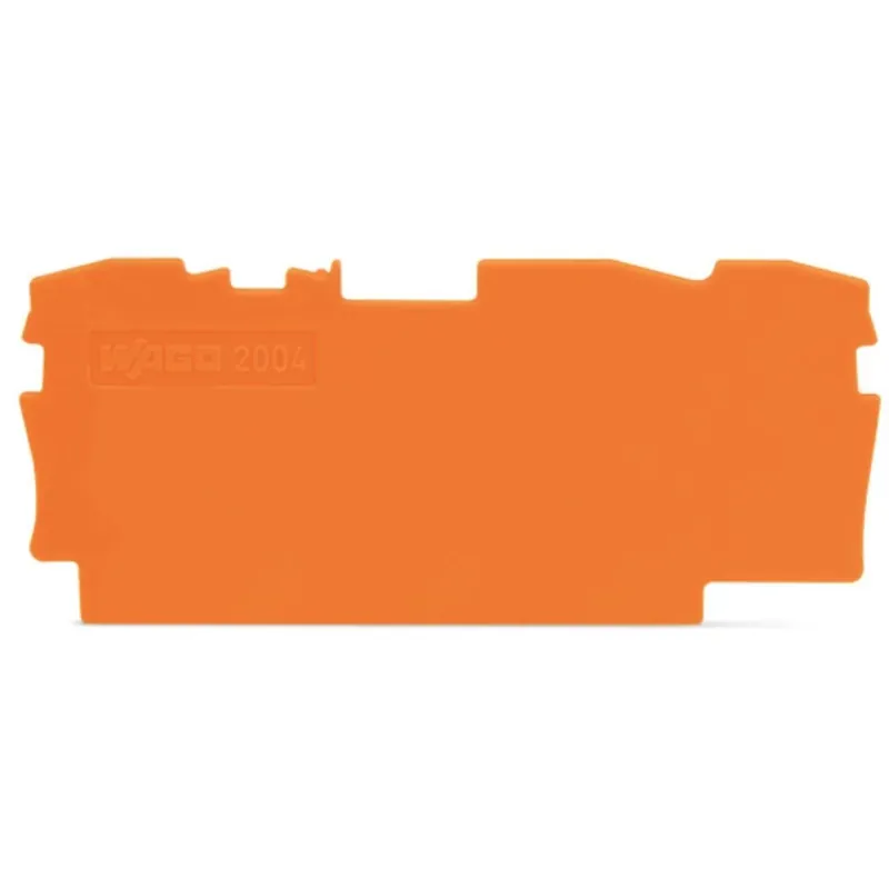 Warranty Included 2004-1392 END / INTERMEDIATE PLATE ORANGE