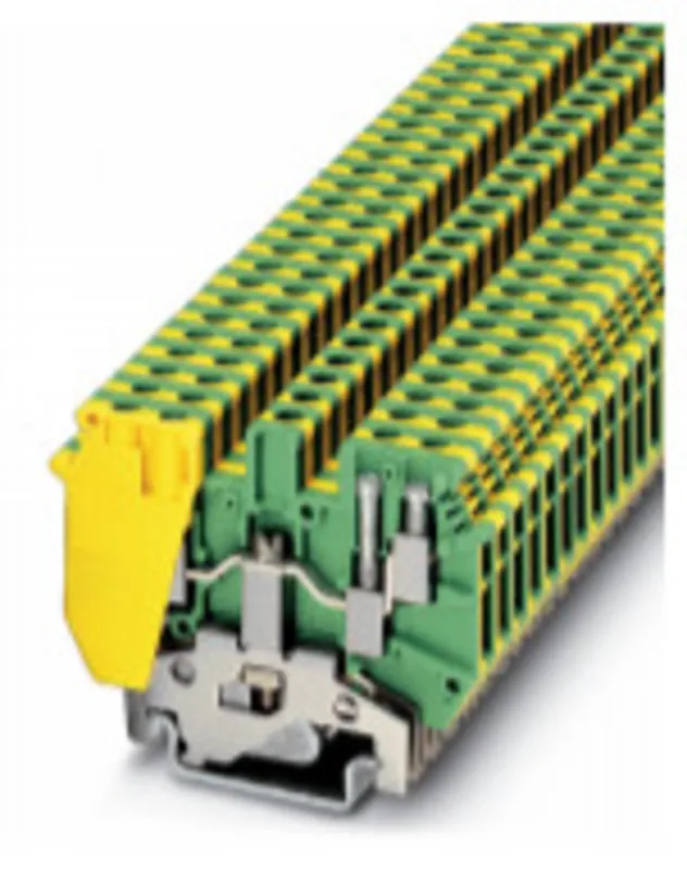 Place Order PHE 2775184 TERM BLOCK GRD24-10AWG GREEN-YELLOW