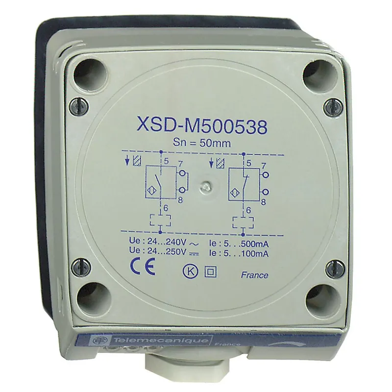 Handmade Inductive proximity sensors XS, inductive sensor XSD 80x80x40, plastic, Sn60mm, 24...240 VAC