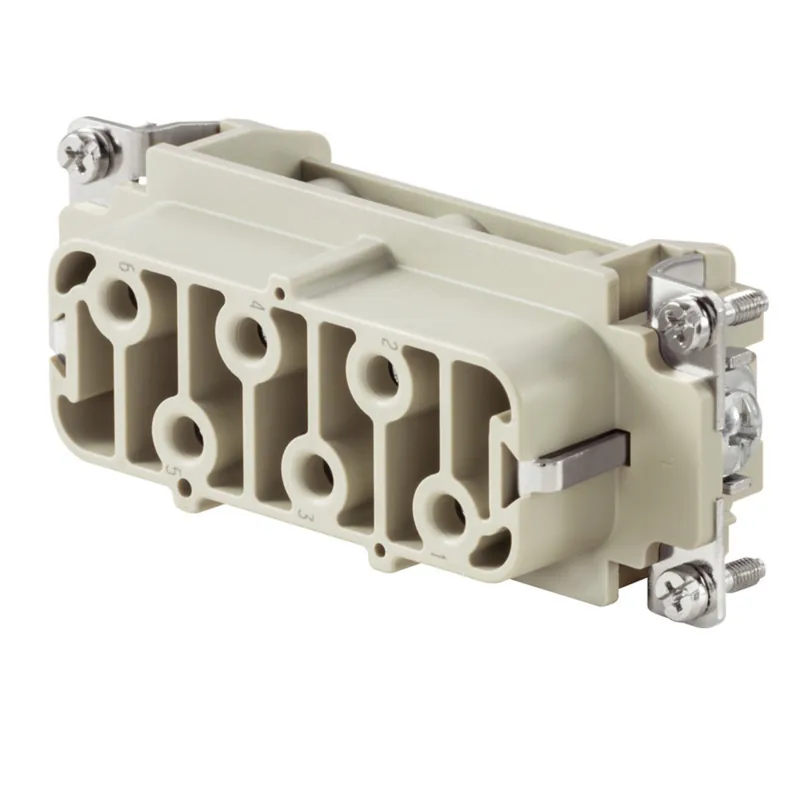 Discount Communications Adapter, HDC Insert, 6 Pin, Female, 35A, 400V AC/DC