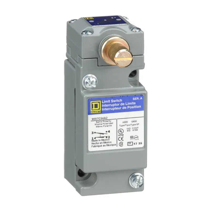 New Arrival Limit Switch, Side Rotary, Low Differential, 10A, 600VAC
