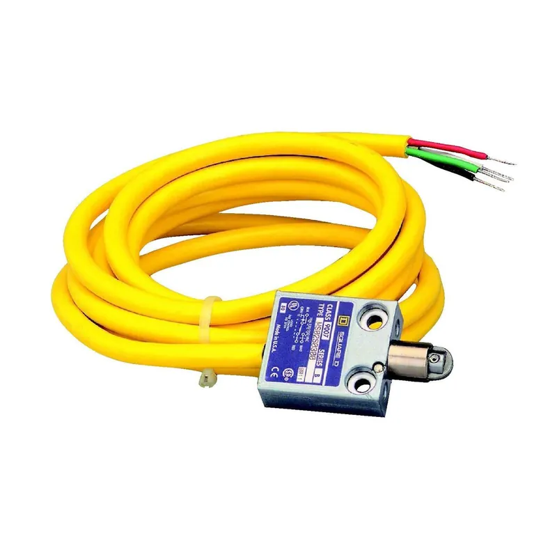 Limit Switch, Roller Plunger, 10A, 300VAC, Prewired, 3', Yellow Affordable