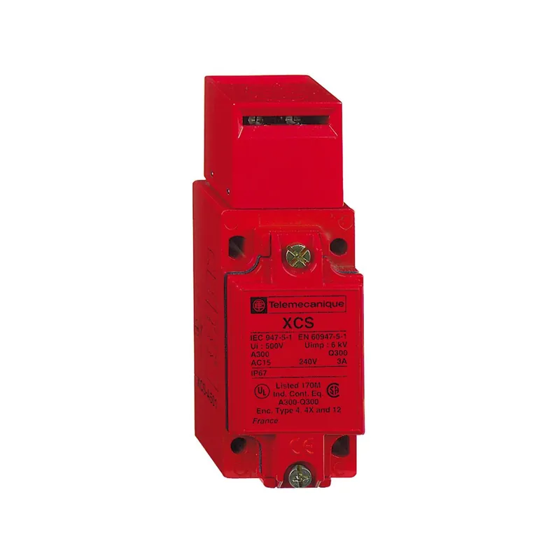 Safety switch, Safety switches XCS, metal XCSA, 2 NC + 1 NO, slow break, 1 entry tapped Pg 13 Popular