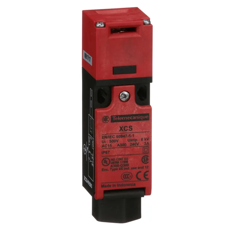 Preventa XCS, safety switches, plastic safety switch, 1 NC and 1 NO, slow break Free Returns