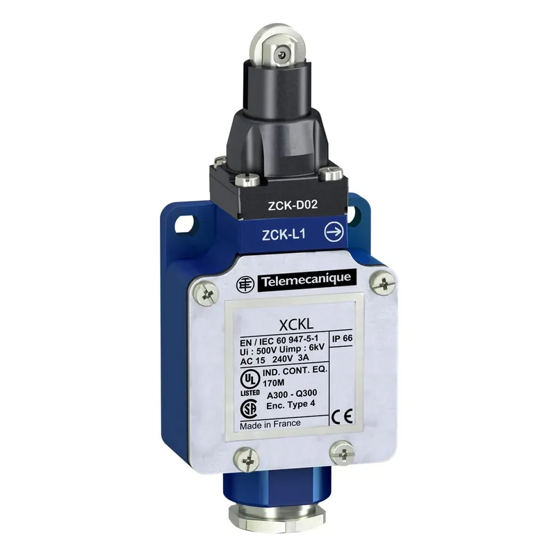 New Release LIMIT SWITCH 240VAC 10AMP XCKL +OPTIONS