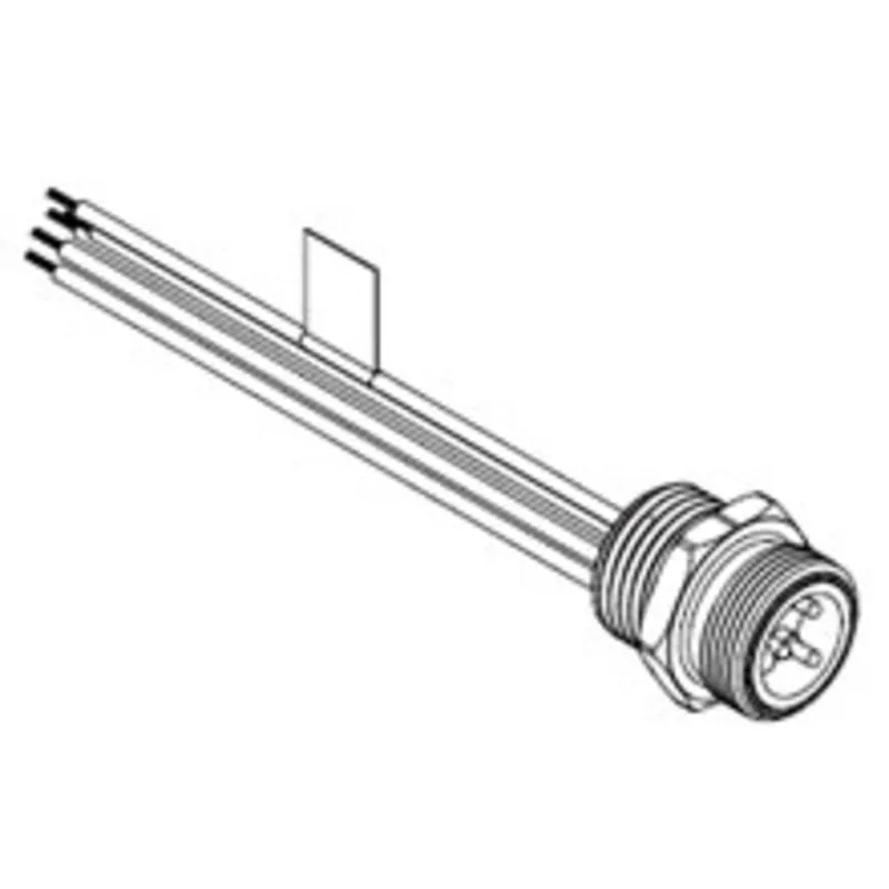 Mini-Change A-Size Receptacle, 3 Poles, 1/2 IN To 14 NPT Threads, P Discount