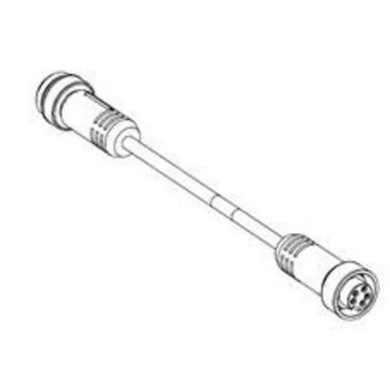 Cordset, 3 Pin, Mini-Change A-Size, Male to Female, 16AWG, TPE, 15m Hassle-Free Returns