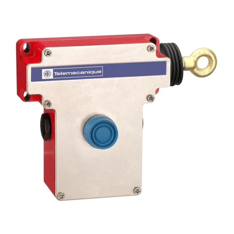 Free Shipping Latching emergency stop rope pull switch, rope pull switches XY2C, e XY2CE, RH side -2NC+2 NO