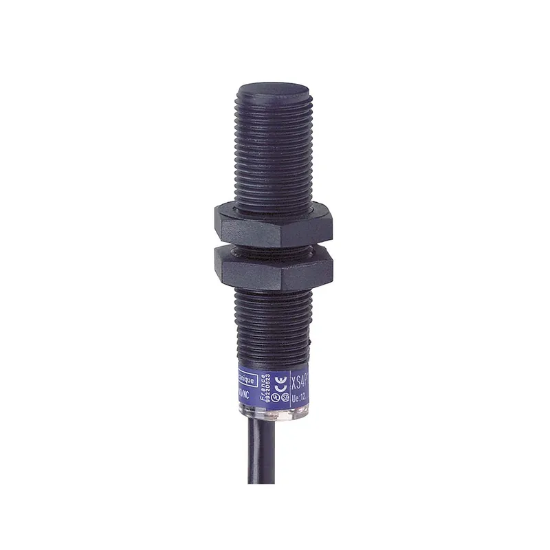 Inductive proximity sensors XS, inductive sensor XS4 M12, L52mm, PPS, Sn4mm, 12...48 VDC, cable 2 m Cheap