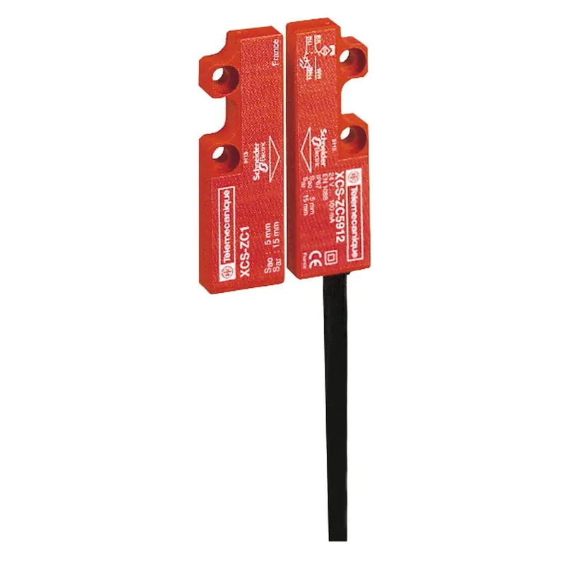 Coded magnetic switch, Safety switches XCS, XCSDMC, 1 NC + 1 NO, staggered, 2 m Free Shipping