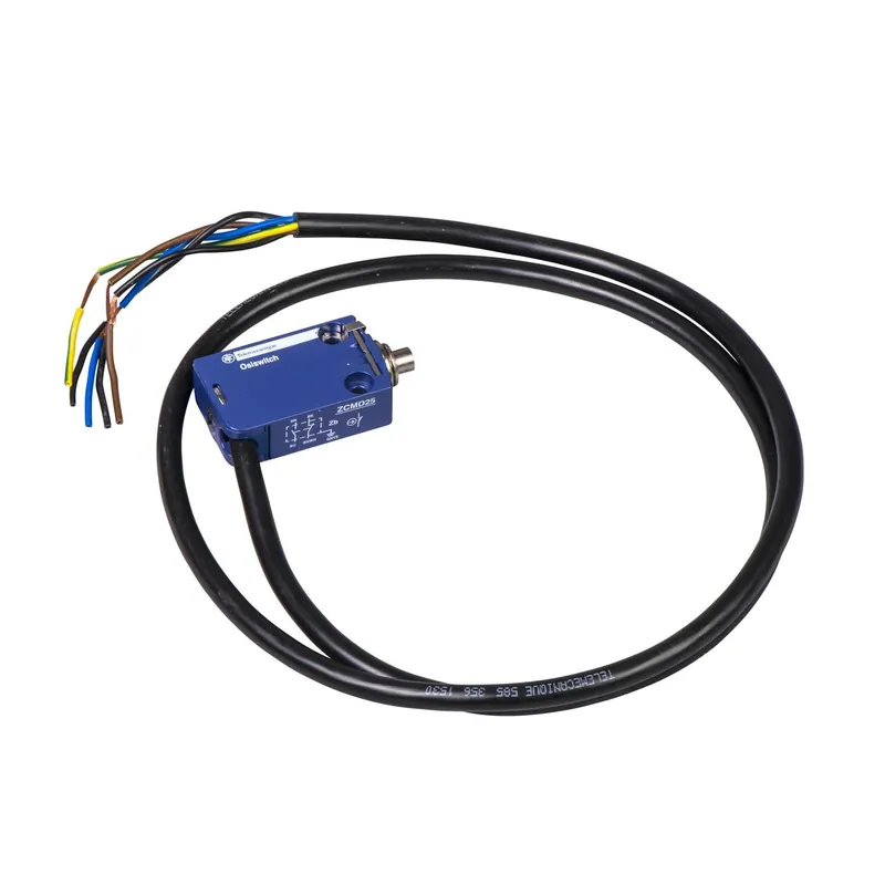 Top Rated Limit switch, Limit switches XC Standard, XCMD, metal end plunger, 1NC+1 NO, snap, 5 m