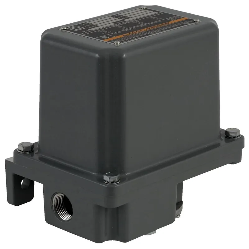 Fresh Stock Pressure Switch, NEMA 7&9, 20-80 Cut-Out, 5-50 Cut In, 20-40 Diff.